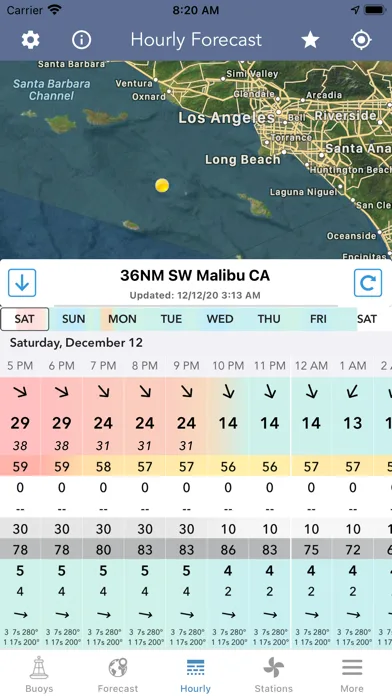 Marine Weather Forecast Pro screenshot 3