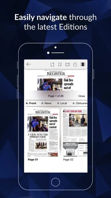 Orange County eRegister screenshot 2