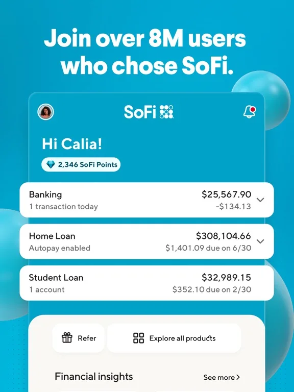 SoFi: Bank, Invest & Crypto screenshot 2