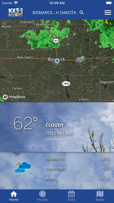 KX Storm Team - ND Weather screenshot 1