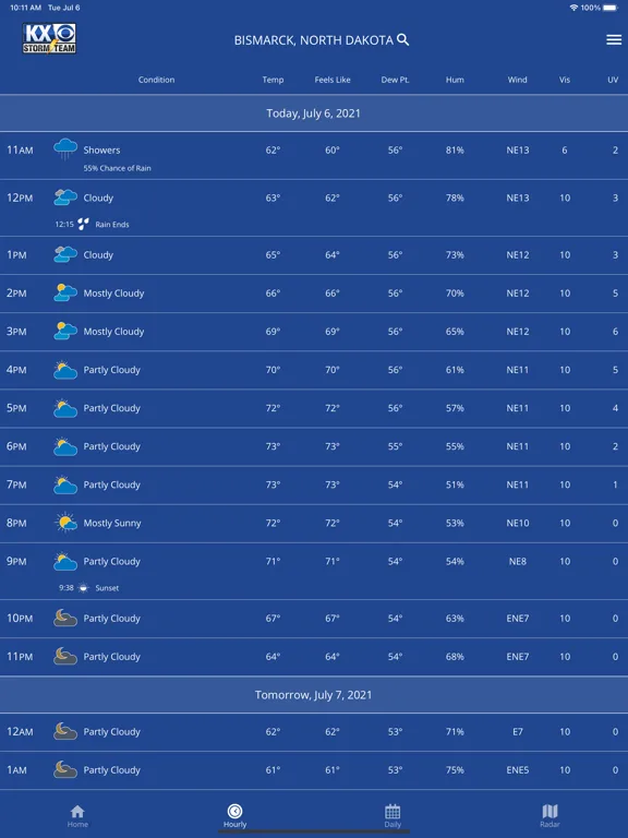 KX Storm Team - ND Weather screenshot 5