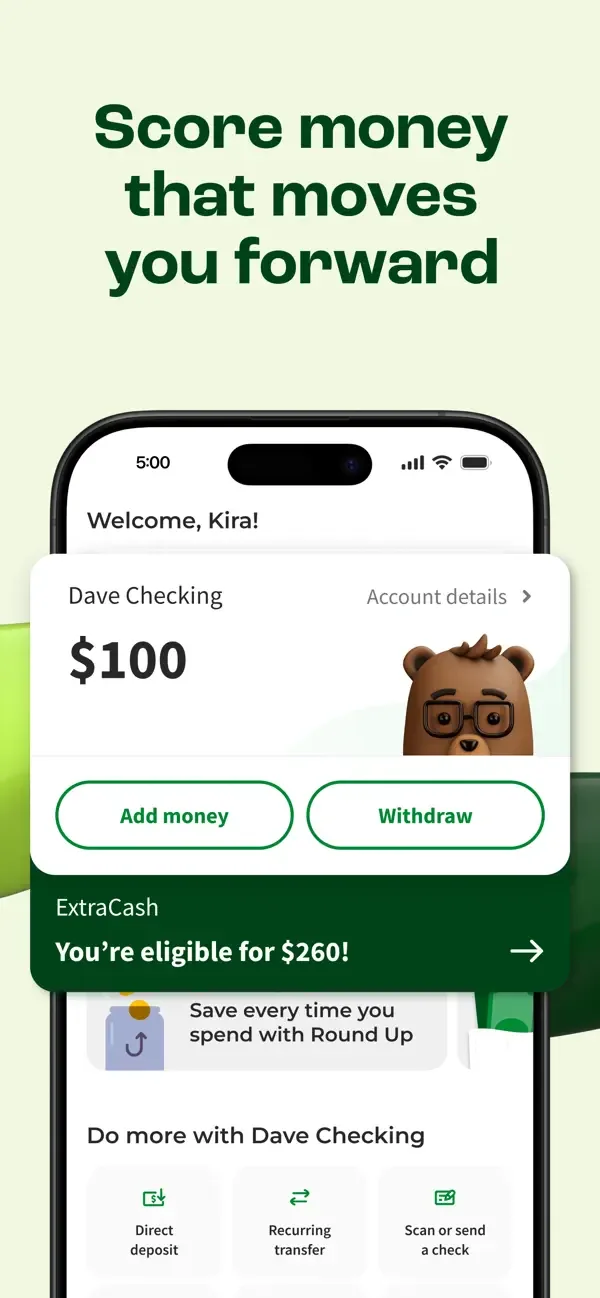Dave: Credit, Cash & Money App screenshot 4