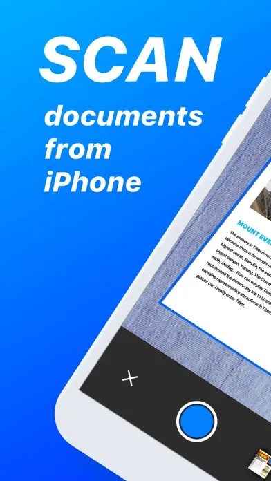 Nova Scanner-Scan PDF Document screenshot 1