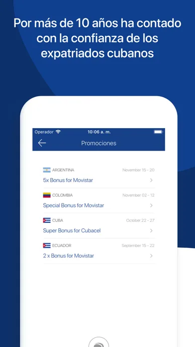 HablaCuba: Recharge Cubacel screenshot 5
