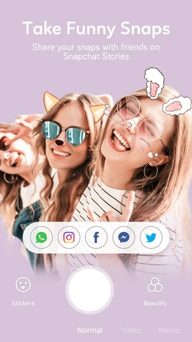 Sweet Face Camera: Selfie Edit screenshot 5