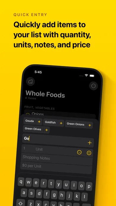 Grocery - Smart Shopping List screenshot 2