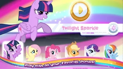 My Little Pony Rainbow Runners screenshot 2