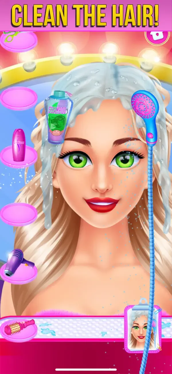 Hair Salon Makeover Games screenshot 1