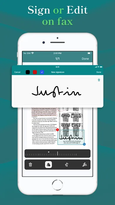 Nova Fax: Send fax from iPhone screenshot 4