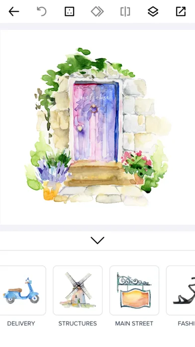 Logo Maker - Watercolor Logo screenshot 3