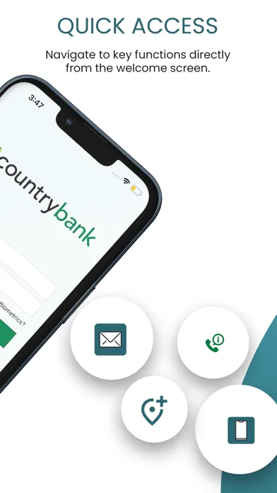 Country Bank Mobile Banking screenshot 2