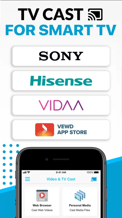 TV Cast for Sony Smart TV screenshot 1