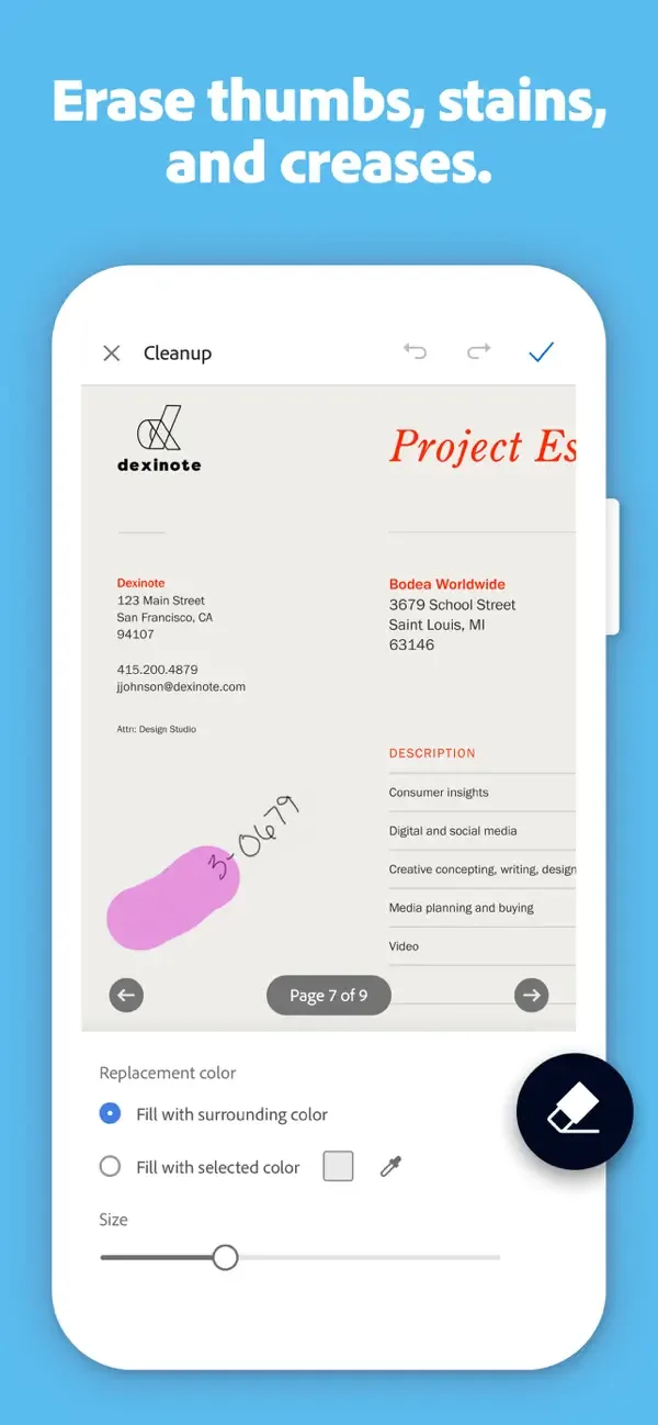 Adobe Scan: PDF & OCR Scanner screenshot 5
