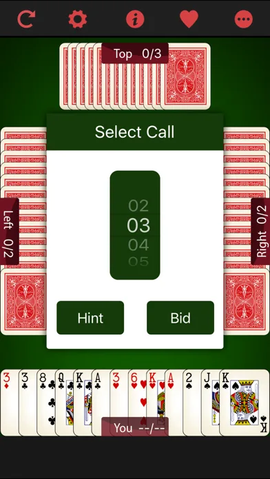 Call Bridge - Card Game screenshot 2