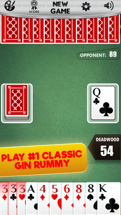 Gin Rummy * The Best Card Game screenshot 4