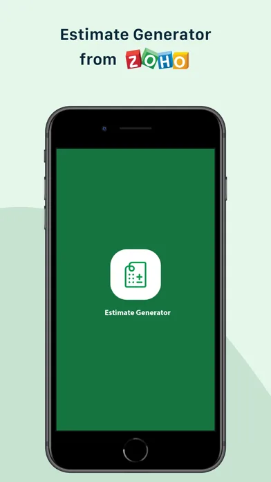 Estimate Generator - Zoho screenshot 4