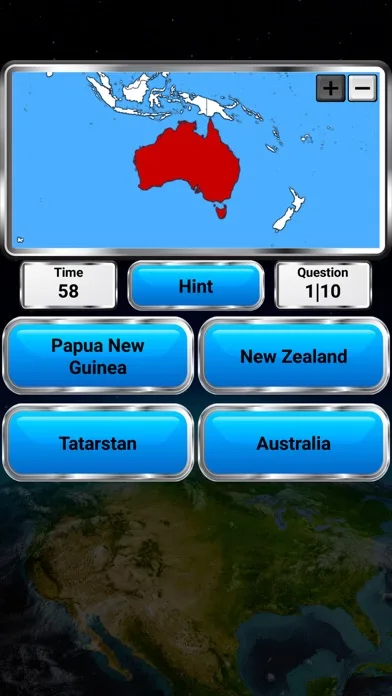 World Geography - Quiz Game screenshot 2