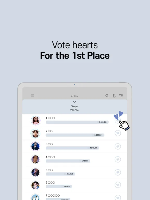 K-Actor Vote :CHOEAEDOL CELEB screenshot 2