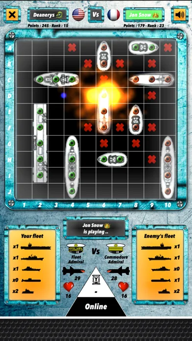 Sea Battle Board Game screenshot 1