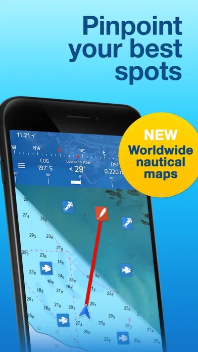 Fishing Points: Map & Forecast screenshot 3