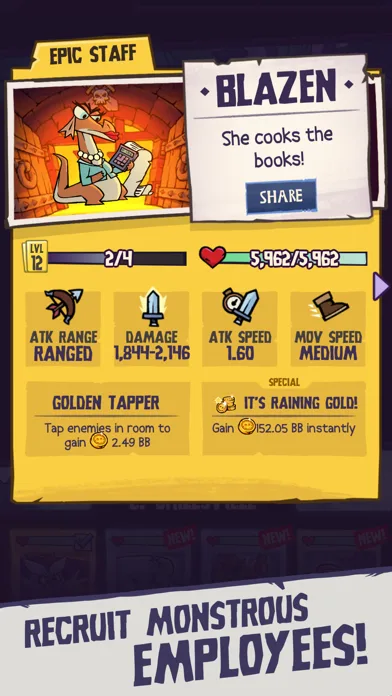 Dungeon, Inc.: Idle Clicker screenshot 2