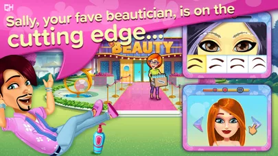 Sally's Salon: Kiss & Make-Up screenshot 2