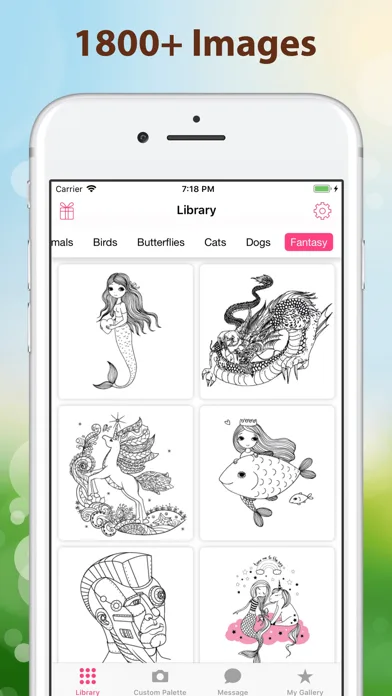 Color4u: Adult Coloring Book screenshot 2