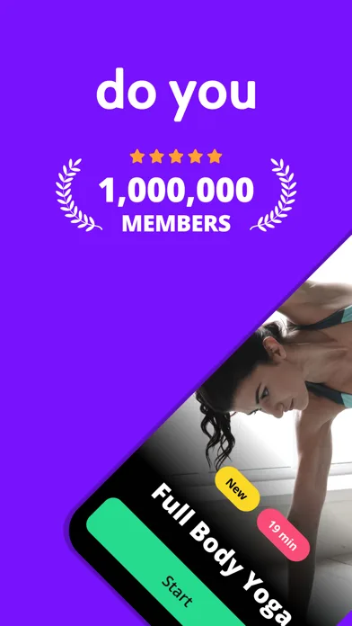 DoYou - Yoga & Mindful Fitness screenshot 1