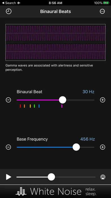 Binaural Beats Generator + screenshot 1