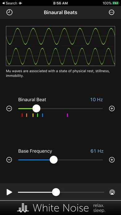 Binaural Beats Generator + screenshot 2