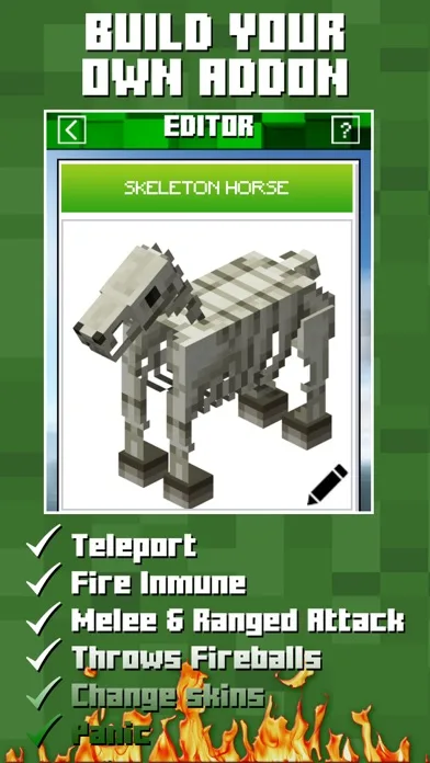 Addons Builder for Minecraft PE screenshot 1