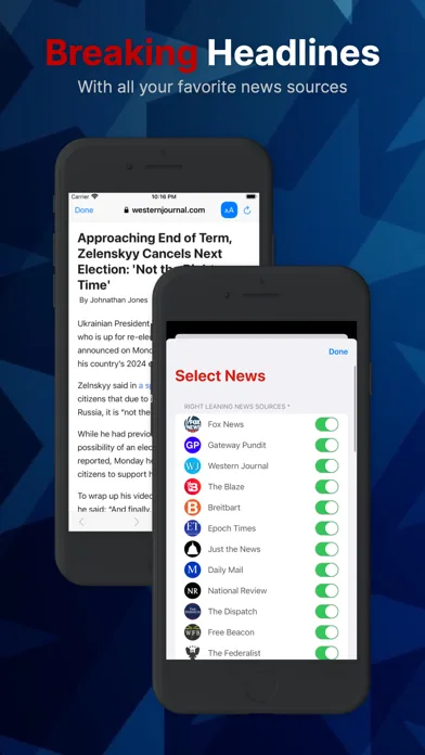 Conservative News screenshot 2