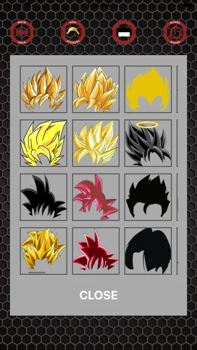 Anime yourself - manga sticker screenshot 4