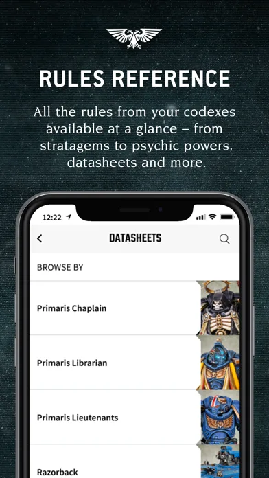 (OLD) Warhammer 40,000:The App screenshot 2