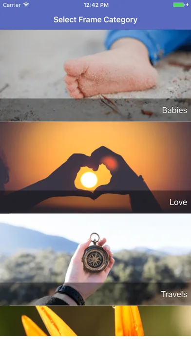 Photo Frames & Collage Editor screenshot 1