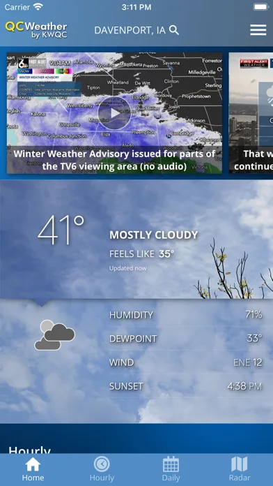 KWQC First Alert Weather screenshot 1
