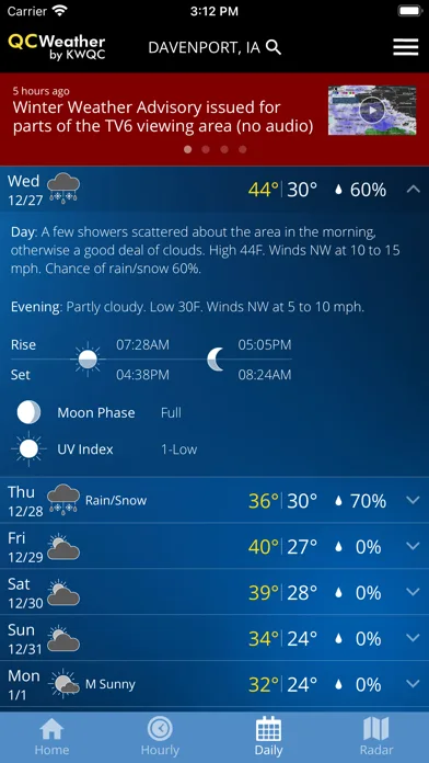 KWQC First Alert Weather screenshot 3