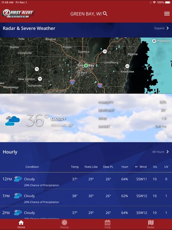 WBAY First Alert Weather screenshot 4
