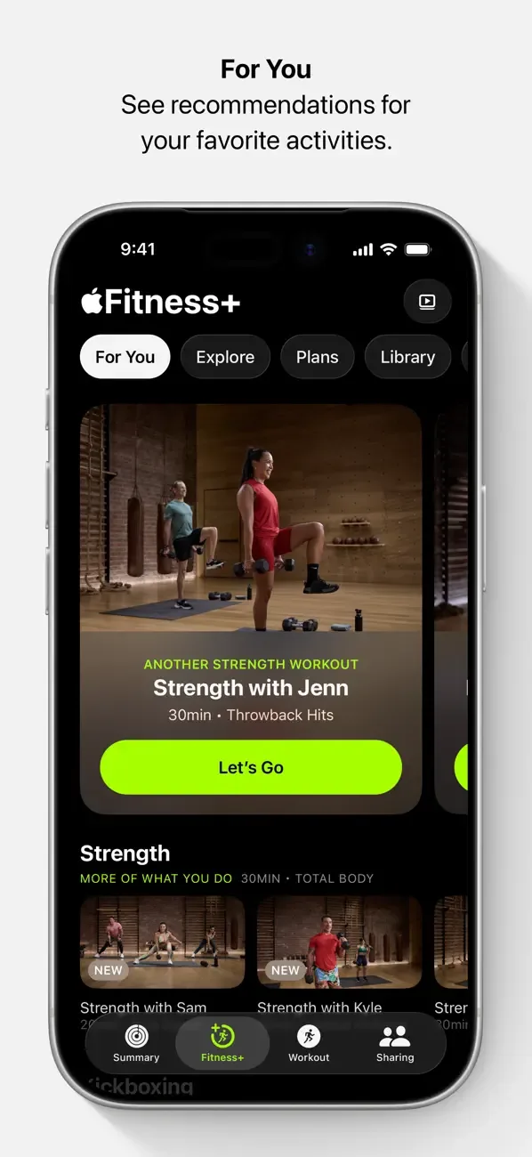 Apple Fitness screenshot 4
