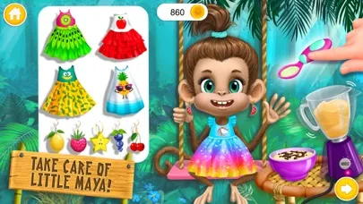 Jungle Animal Hair Salon 2 screenshot 5