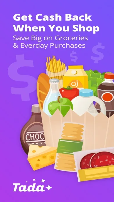 Tada: Shop & Get Cash Back screenshot 1