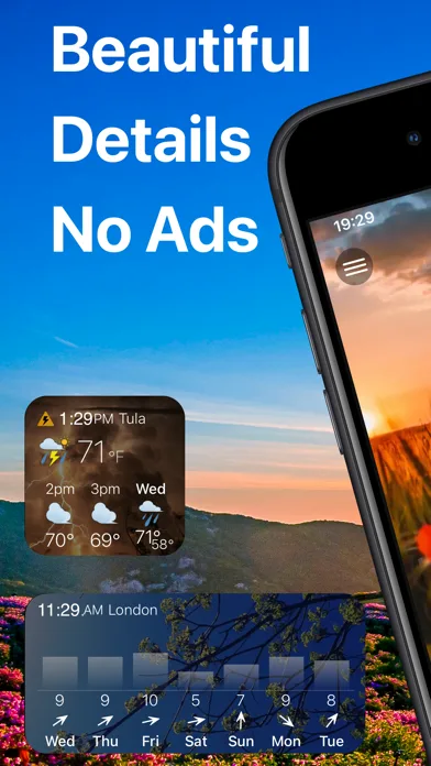 Weather & Widget - Weawow screenshot 1