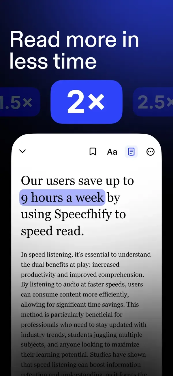 Speechify – Text to Speech PDF screenshot 5