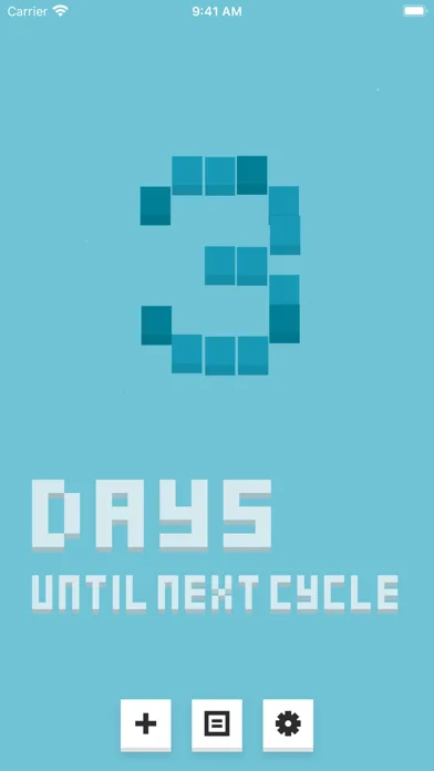 Cube Period Tracker screenshot 1