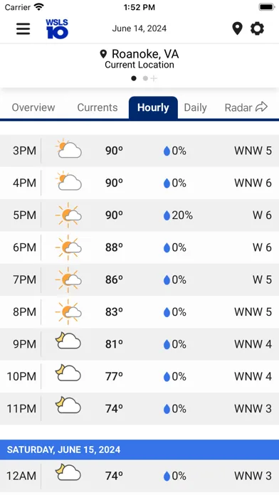 WSLS 10 Roanoke Weather screenshot 4