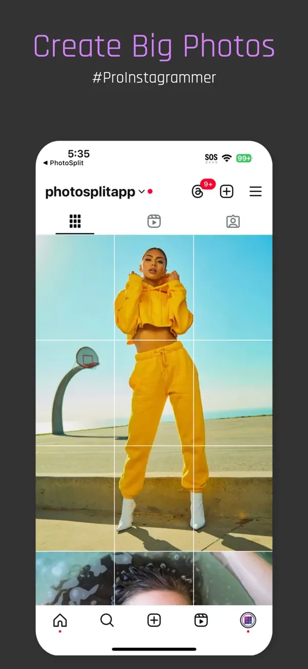 PhotoSplit for Instagram screenshot 1
