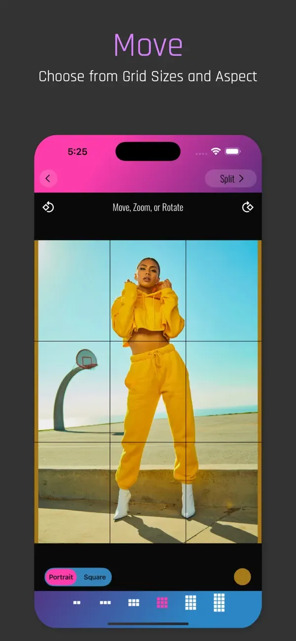 PhotoSplit for Instagram screenshot 4