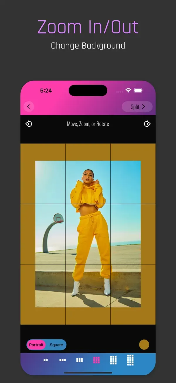 PhotoSplit for Instagram screenshot 5