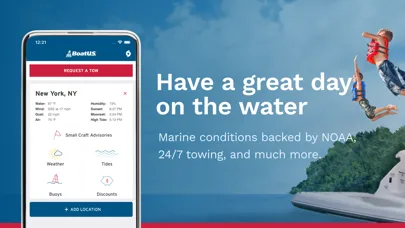 BoatUS - Boat Weather & Tides screenshot 1