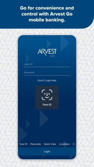 Arvest Go Mobile Banking screenshot 2